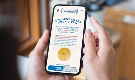 Domino's offers free pizza to help with student loans